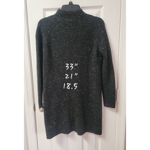 Madewell Mockneck Sweater Dress Wool& Nylon S - Picture 4 of 9